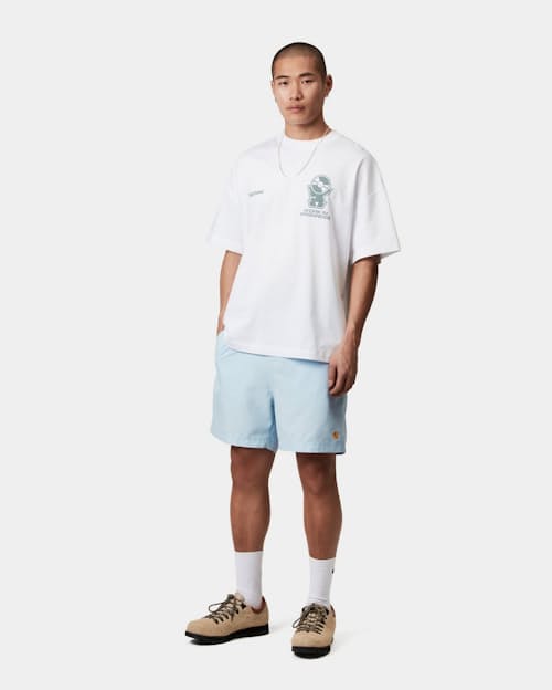 on model image of Chase Swim Trunks