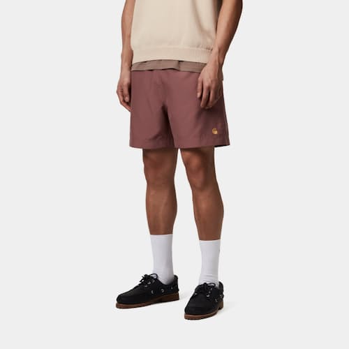 on model image of Chase Swim Trunks