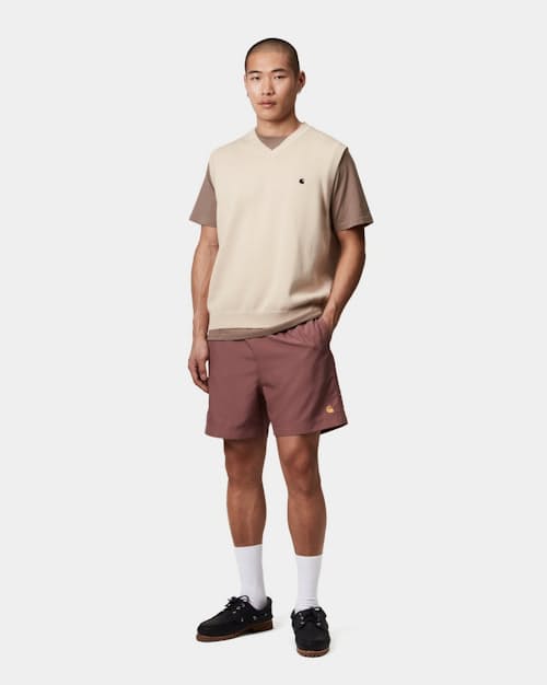 on model image of Chase Swim Trunks