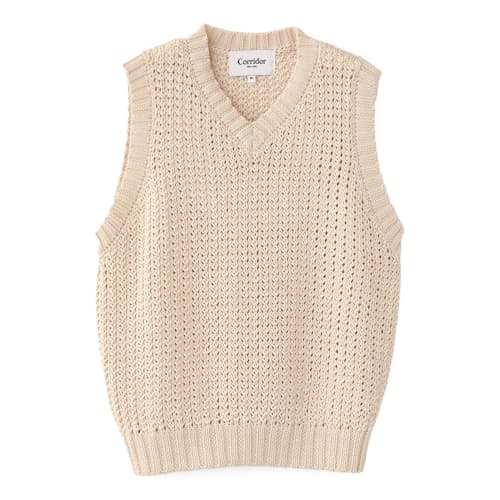 laydown image of Mercerized Pima Cotton Vest