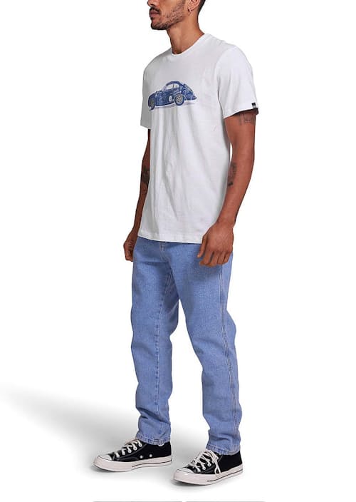 on model image of 356 Porsche T-Shirt