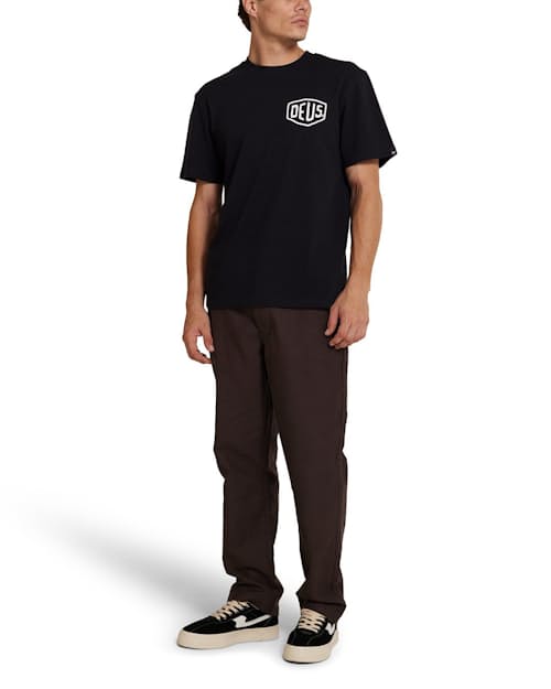 on model image of Moto Frontage T-Shirt