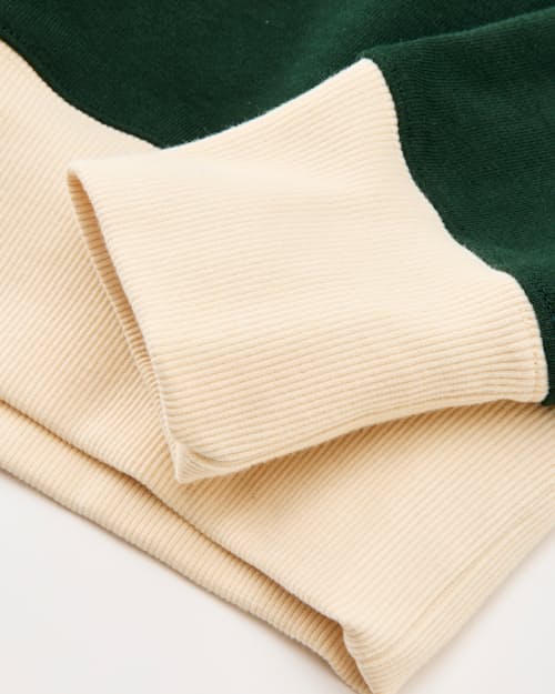 laydown detail image of Specter Race Car Quarter Zip Sweater