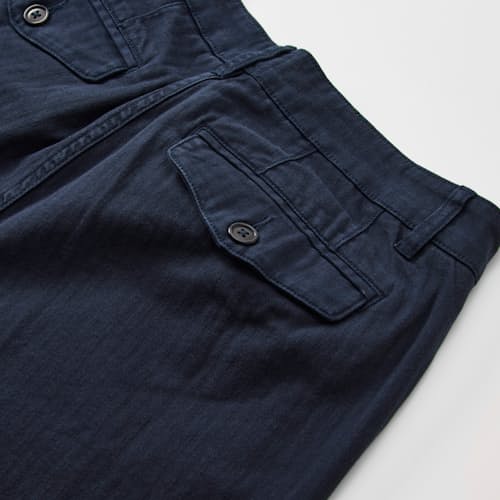 laydown detail image of Pleated Chino - HB Classic