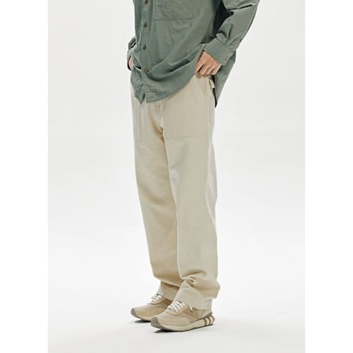 on model image of Jungle Cloth Fatigue Pants
