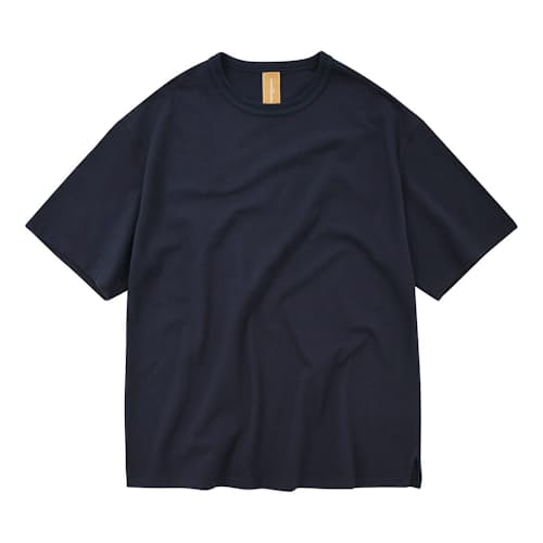 laydown image of OG Double Ribbed Oversized T-Shirt