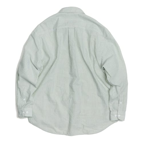 laydown image of OG Dobby Weave Seersucker Long Sleeve Shirt