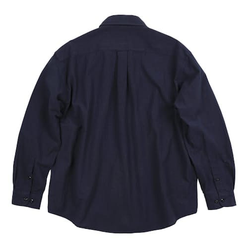 laydown image of OG Dobby Weave Seersucker Long Sleeve Shirt