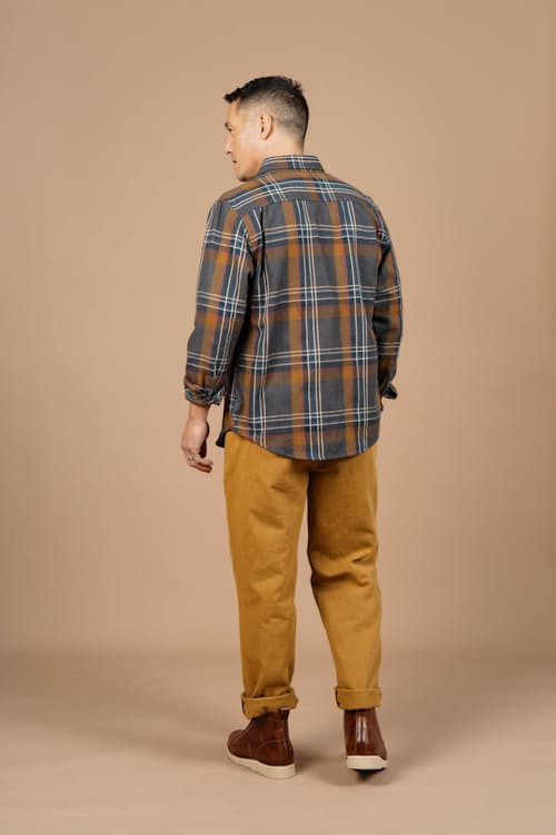 on model image of Jude Long Sleeve Shirt