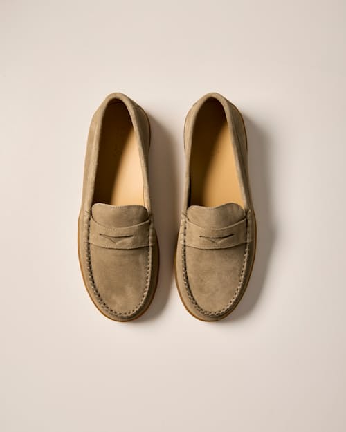 laydown detail image of Terra Penny Loafer