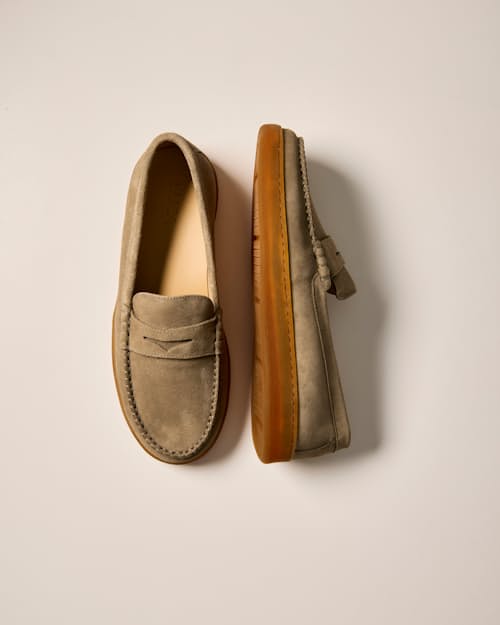 laydown detail image of Terra Penny Loafer