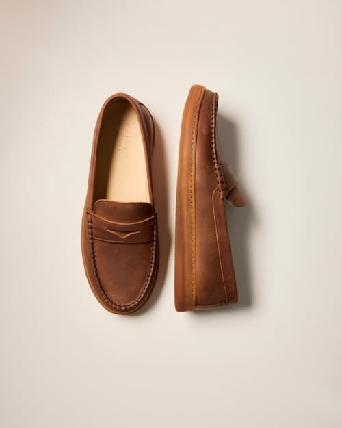 laydown detail image of Terra Penny Loafer