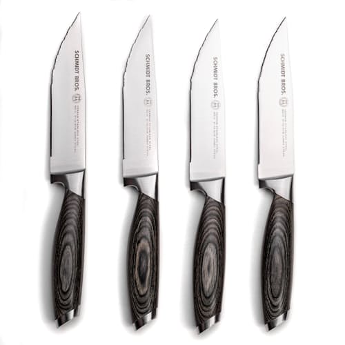 laydown image of 4 pc Steak Knife Set