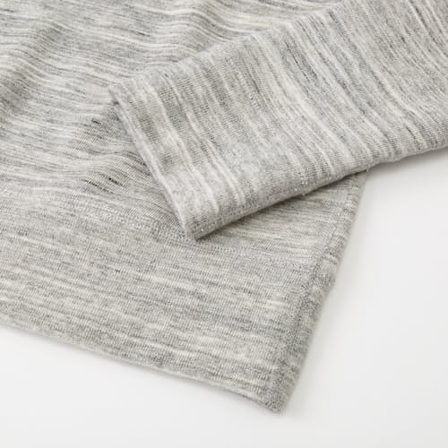 laydown image of French Terry Pocket Crew Sweatshirt