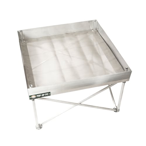 laydown image of Pop-Up Fire Pit and Heat Shield Combo Kit