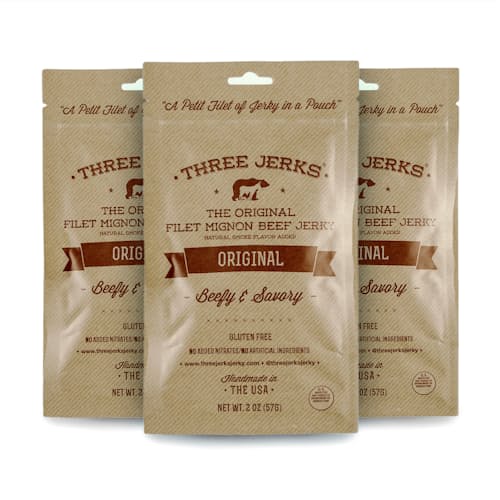 laydown image of Original Jerky - 3 Pack