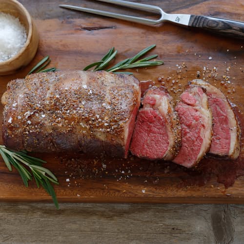 laydown image of American Wagyu Black Grade Manhattan Roast