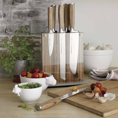 laydown image of 7 Pc Knife Block Set