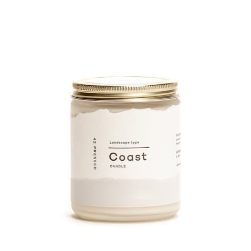 laydown image of Coast Candle