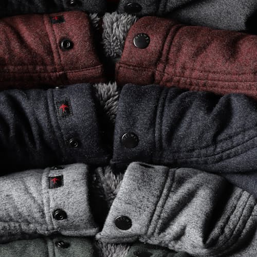 laydown image of Superfleece Hoodie