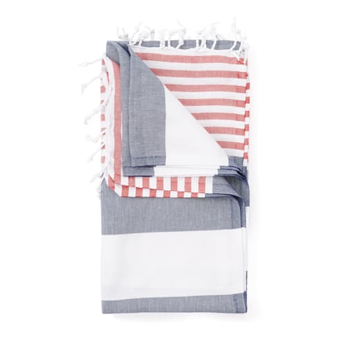 laydown image of Mediterranean Turkish Towel