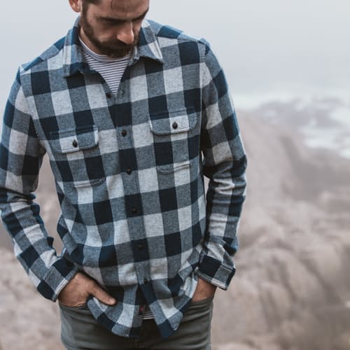 laydown image of Legend Sweater Shirt