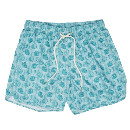 laydown image of Blue Surf Trunk