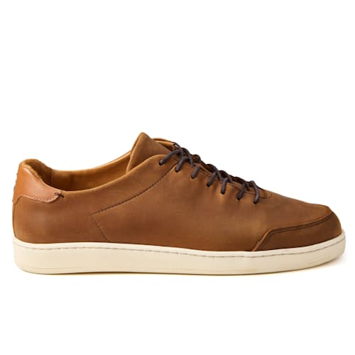 laydown image of Leather Terra Low Sneaker