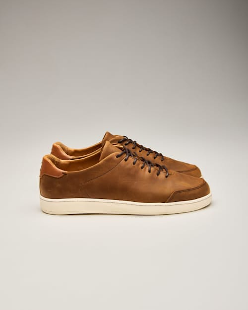laydown detail image of Leather Terra Low Sneaker