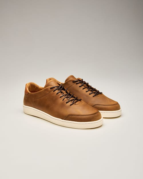 laydown detail image of Leather Terra Low Sneaker