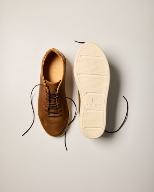 laydown detail image of Leather Terra Low Sneaker