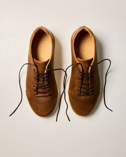 laydown detail image of Leather Terra Low Sneaker