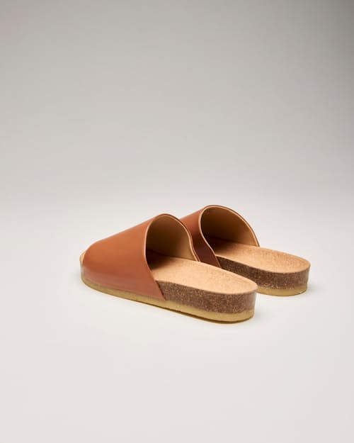 laydown detail image of Leather Slide