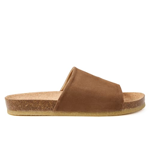 laydown image of Leather Slide