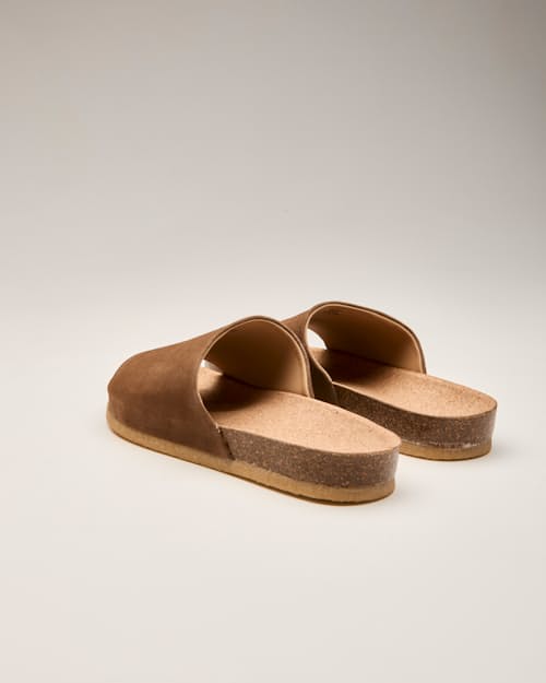 laydown detail image of Leather Slide