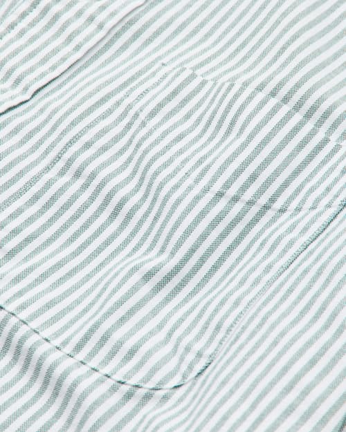 laydown detail image of Classic American Vintage Slim Oxford Shirt