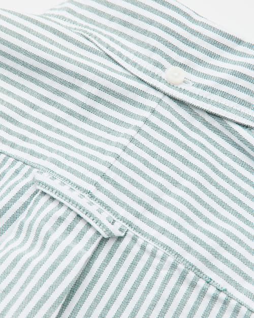 laydown detail image of Classic American Vintage Slim Oxford Shirt