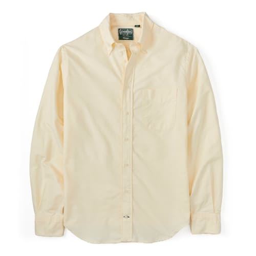 laydown image of Classic American Vintage Slim Oxford Shirt