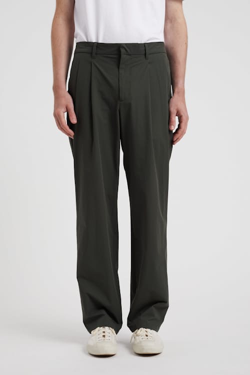 on model image of Benn Relaxed Travel Pants
