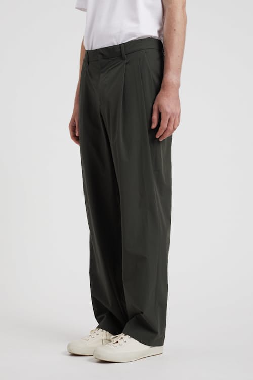 on model image of Benn Relaxed Travel Pants