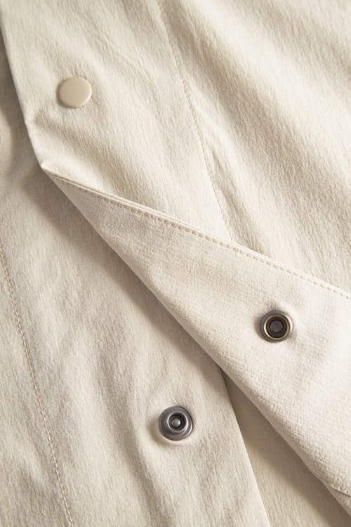 laydown detail image of Hermann Travel Light Short Sleeve Shirt