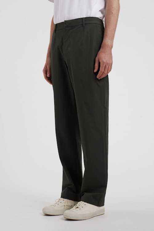 on model image of Aaren Light Travel Pant