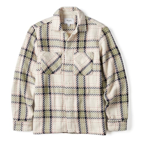 laydown image of Whiting Overshirt