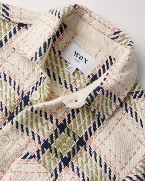 laydown detail image of Whiting Overshirt