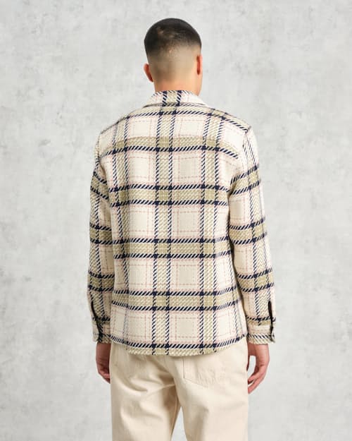 on model image of Whiting Overshirt