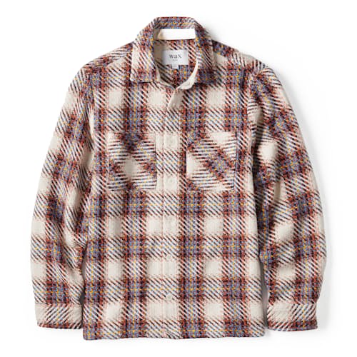 laydown image of Whiting Overshirt