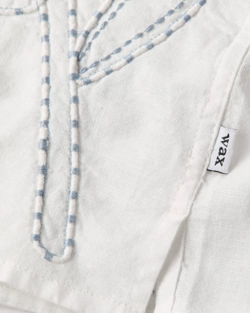 laydown detail image of Didcot Floral Short Sleeve Shirt