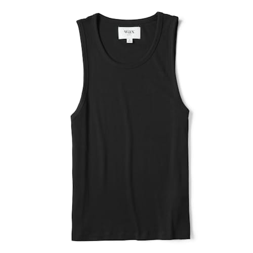 laydown image of Montague Ribbed Tank Top