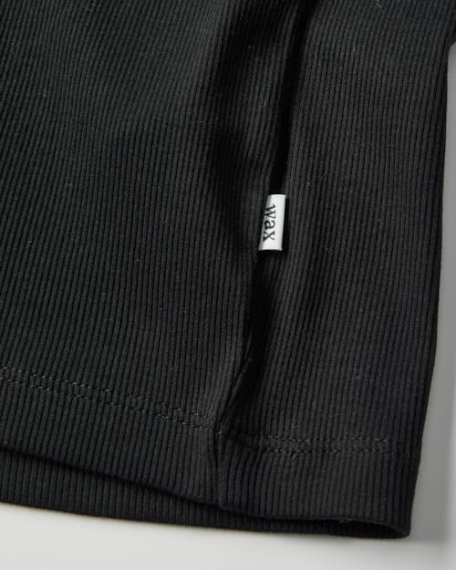 laydown detail image of Montague Ribbed Tank Top