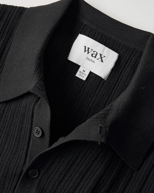 laydown detail image of Naples Knit Polo
